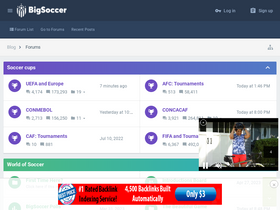 'bigsoccer.com' screenshot