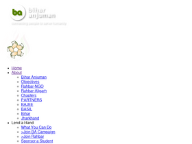 'biharanjuman.org' screenshot