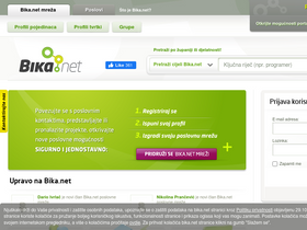 'bika.net' screenshot