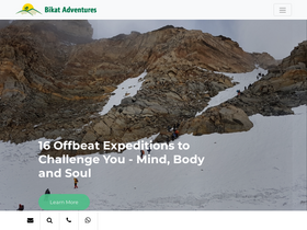 'bikatadventures.com' screenshot