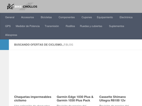 'bike-chollos.com' screenshot