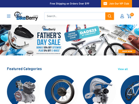 'bikeberry.com' screenshot