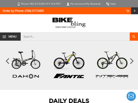 'bikebling.com' screenshot