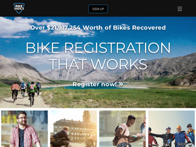 'bikeindex.org' screenshot