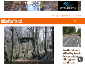 'bikeportland.org' screenshot