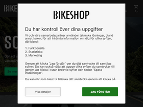 'bikeshop.se' screenshot
