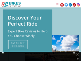 'bikesreviewed.com' screenshot