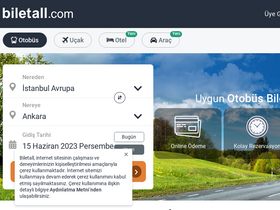 'biletall.com' screenshot