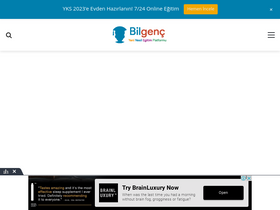 'bilgenc.com' screenshot