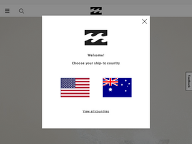 'billabong.com.au' screenshot