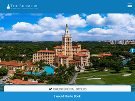 'biltmorehotel.com' screenshot