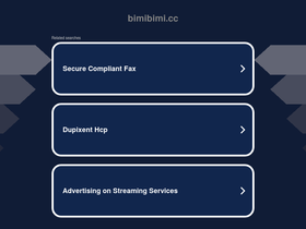 'bimibimi.cc' screenshot