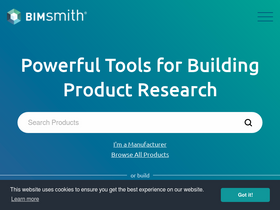 'bimsmith.com' screenshot