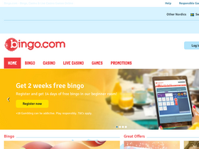 'bingo.com' screenshot