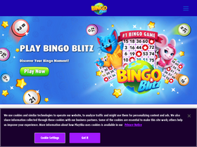 'bingoblitz.com' screenshot