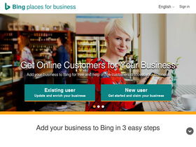 'bingplaces.com' screenshot