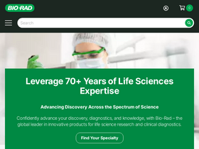 'bio-rad.com' screenshot