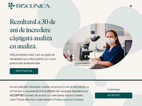 'bioclinica.ro' screenshot
