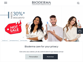 'bioderma.mx' screenshot