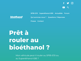 'bioethanolcarburant.com' screenshot