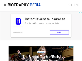 'biographypedia.org' screenshot