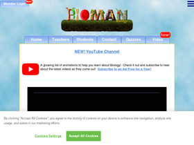 'biomanbio.com' screenshot