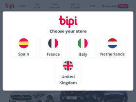 'bipicar.com' screenshot
