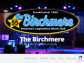 'birchmere.com' screenshot