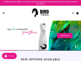 'birdtricksstore.com' screenshot