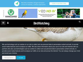 'birdwatchingdaily.com' screenshot