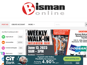 'bismanonline.com' screenshot