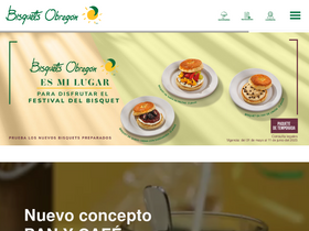 'bisquetsobregon.com' screenshot