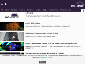 'bit-tech.net' screenshot
