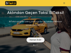 'bitaksi.com' screenshot