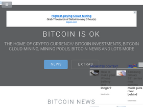 'bitcoinisok.com' screenshot