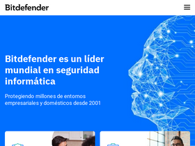 'bitdefender.es' screenshot