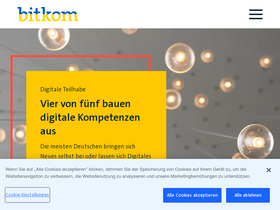 'bitkom.org' screenshot