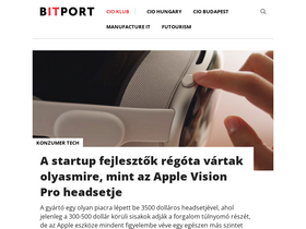 'bitport.hu' screenshot