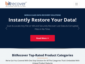 'bitrecover.com' screenshot