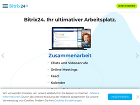 'bitrix24.de' screenshot