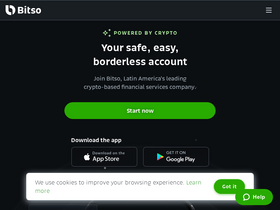 'bitso.com' screenshot
