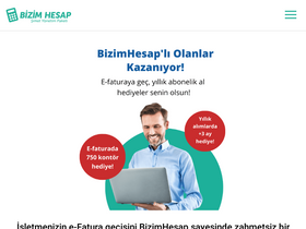'bizimhesap.com' screenshot
