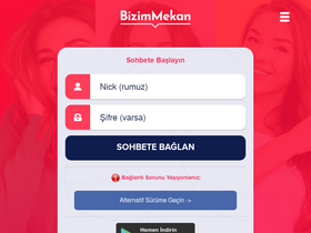 'bizimmekan.com' screenshot