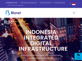 'biznetnetworks.com' screenshot