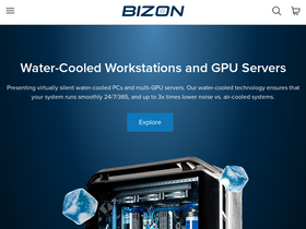 'bizon-tech.com' screenshot