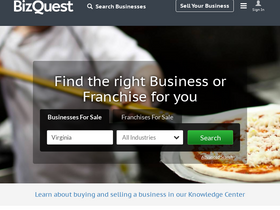'bizquest.com' screenshot