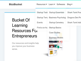 'bizzbucket.co' screenshot