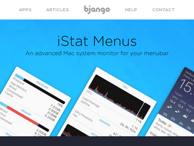 'bjango.com' screenshot