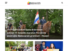 'bjelovar.info' screenshot