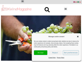 'bkwine.com' screenshot